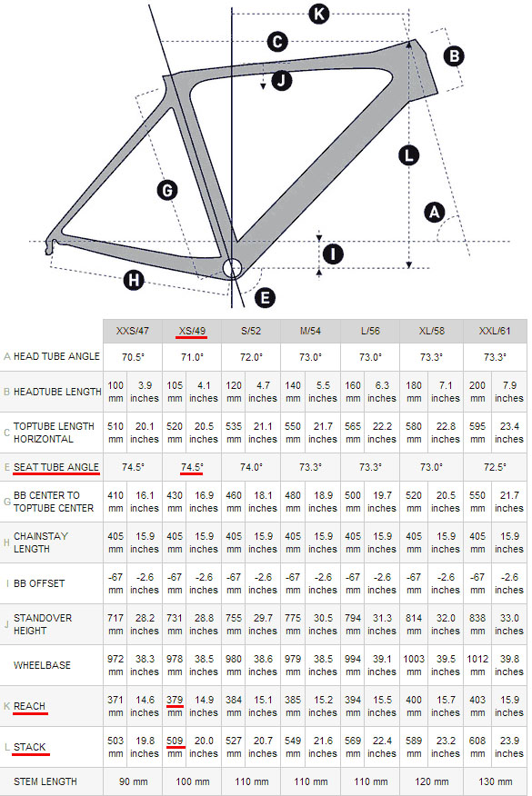 Scott Foil Dura Ace 10v Mis. 49 XS BDC MAG