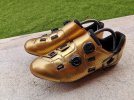 CRONO SCARPE ROAD CRONO MODELLO CR-1 FULL CARBON Gold tg. 43