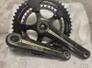 Guarnitura Campagnolo Chorus CT Ultra Torque carbon 170mm bcd 110mm 50-34