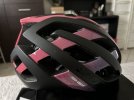 LAZER Helm Genesis Matte Strips schwarz/pink Taglia M NUOVO CON SCATOLA