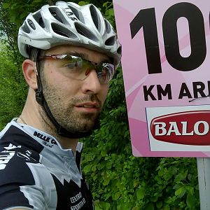 Giro d'Italia _ salita di Somplago (Udine)