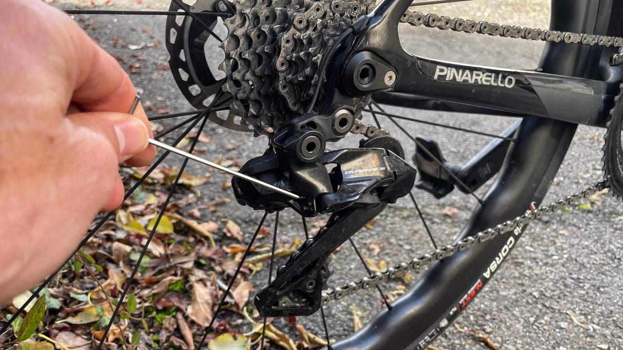 regolazione shimano di2